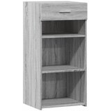 Maison Chic Komoda - Predalnik siva sonoma 45x42,5x93 cm inženirski les, (21717315) | Shoptok.si