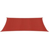 The Living Store Senčno jadro 160 g/m² rdeče 2x3 m HDPE - Senčno Jadro, (21497235) | Shoptok.si