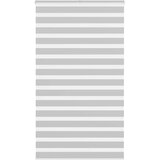 vidaXL zebra senčilo svetlo sivo 135x230 cm tkanina širina 130,9 cm Cene