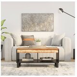 vidaXL Klubska mizica 90x50x40 cm trden predelan les Cene