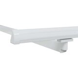  Senčnik Bela 3 x 2,5 m Kovina, (5000143538) | Shoptok.si