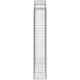  Lučne gabionske košare 13kom 200x50x220/240cm pocinčano željezo | shoptok.hr