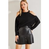 Bianco Lucci Women's Open-Shoulder Knitwear Sweater | Shoptok.si