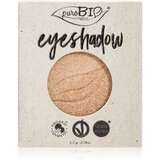 puroBIO cosmetics Compact senčilo za veke REFILL - 01 Šampanjec (svetlikajoče) REFIL Cene