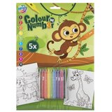  Bojanje po brojevima – Kreativna bojanka sa 10 pastelnih bojica Jednorog | shoptok.hr