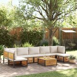  8-dijelna set vrtnih sofa s jastucima masivno bagremovo drvo | shoptok.hr