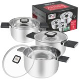 Resto ANSER 92214 set posode lonec s pokrovko 6 kos | Shoptok.si