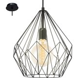 Eglo okrugla viseća svjetiljka carlton (visina: 110 cm, crne boje) | shoptok.hr