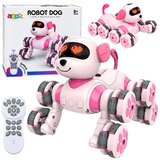 Lean Toys 32780 RC robot pas s 8 kotača, rozi | Shoptok.si