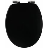 Tendance wc daska mdf sa metalnim okovima soft close 37,5x46 cm crna 4111108 Cene