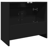 Ormarić za umivaonik crni 63 x 29 x 55 cm konstruirano drvo | shoptok.hr