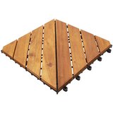  Pločice za decking 10 kom. Smeđa 30 x 30 cm Acacijsko drvo Cijene