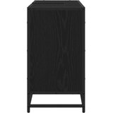  Kupaonski ormar Crni hrast 80 x 33 x 60 cm Konstruirano drvo | shoptok.hr