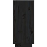  Konzolni ormarić crni 60 x 34 x 75 cm od masivne borovine | shoptok.hr