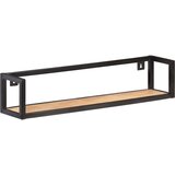  Zidne police 2 kom 80 cm od grubog drva manga | shoptok.hr