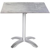 XXXL Zložljiva Vrtna Miza Acaplan, Siva | Shoptok.si