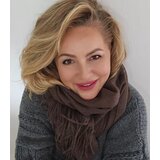 Pri Scarf Thick scarf tassels single color warm soft 200x70 cm | shoptok.hr