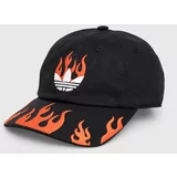 Adidas Bombažna bejzbolska kapa črna barva, IR6459