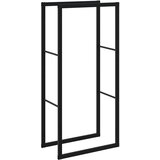 vidaXL Stalak za drva crni 55x30x116 cm čelik | shoptok.hr
