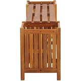  Vrtna klupa s 2 sadilice 150x30x40 cm masivno bagremovo drvo | shoptok.hr