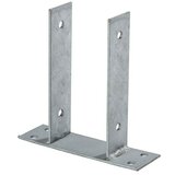 STABILIT U-nosač za stup (91 x 50 x 200 mm, Vatrom pocinčano) | shoptok.hr