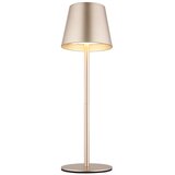 Globo 58488CH-LED prigušiva, dodirna, punjiva, spoljašnja stona lampa VANNIE 3W/5V IP54 1800mAh mesing | Eponuda.com