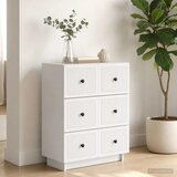  Ormar s ladicama Bijela 66 x 34 5 x 90 cm Konstruirano drvo - Bijela Cijene