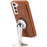INORCO Za Samsung Galaxy S23 Reže za kartice Telefonski ovitek Ring Kickstand PU usnje prevlečen TPU ovitek, (22037004) | Shoptok.si