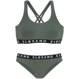 Elbsand Bikini kaki / crna / bijela