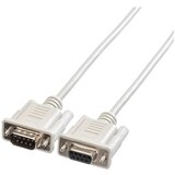 Roline serijski priključni kabel [1x 9-polni moški konektor D-Sub - 1x 9-polni ženski konektor D-Sub] 6.00 m siva, (20419318) | Shoptok.si
