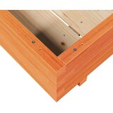  Vrtno cvetlično korito voščeno 100x100x26,5 cm trdna borovina, (21266410) | Shoptok.si
