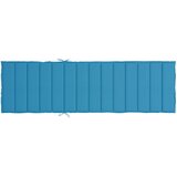  Jastuk za ležaljku plavi 200 x 70 x 3 cm od tkanine Oxford | shoptok.hr