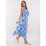 Italy Moda Dress-MI-SK-23817-9.81-white-blue | Shoptok.si