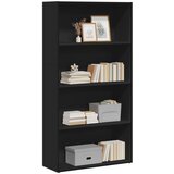 vidaXL Regal za knjige crni 80x30x152 cm konstruirano drvo Cijene