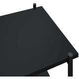 vidaXL 55-nadstropni regal s policami črn 80x40x163 cm | Shoptok.si