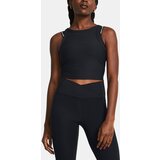 Under Armour Meridian Rib Crop Tank Top - BLK - Women | ePonuda.com