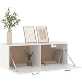  Zidni ormarić bijeli 100 x 36,5 x 35 cm konstruirano drvo | shoptok.hr