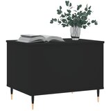  Stolić za kavu crni 60 x 44,5 x 45 cm od konstruiranog drva | Eponuda.ba