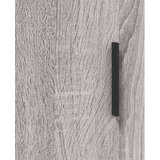  Visoka komoda siva sonome 34 5x34x180 cm od konstruiranog drva | shoptok.hr