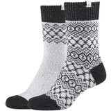 Skechers Športne nogavice Casual Cozy Jacquard 2PPK Socks Siva | Shoptok.si