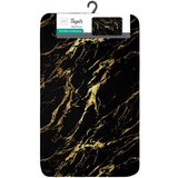 Douceur d intérieur Črna/v zlati barvi kopalniška preproga 45x75 cm Aquamarbre – | Shoptok.si