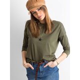 BASIC Feel Good Blouse-RV-BZ-4661.53P-khaki | Shoptok.si