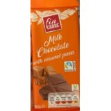 Fin Carre Mlečna čokolada sa komadićima karamele, 100g Cene