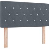  Krevet s opruga kutije Tamno siva 200 x 90 cm Baršun | shoptok.hr