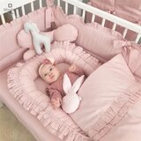 MimiNu Royal ogradica 180x30 cm, puder roza | Shoptok.si