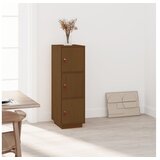  Visoka komoda boja meda 34 x 40 x 108 5 cm od masivne borovine | shoptok.hr