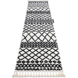 RugsX Preproge Tekač, Tekač BERBER SAFI bela - za 70x300 cm Bela | Shoptok.si