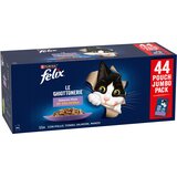  Posebna cijena! 88 x 85 g / 88 x 80 g Felix vrećice - "So gut wie es aussieht" piletina, losos, bakalar, pačetina (88 x 85 g) | shoptok.hr