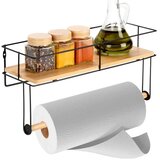 Vilde 229224 - Polica sa držačem za ubrus metal /bambus - 37x12.5x18.5 cm Cene