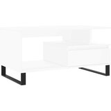  Stolić za kavu bijeli 90 x 49 x 45 cm od konstruiranog drva | shoptok.hr